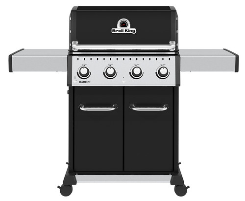Broil King Baron 420 PRO 875214 Gas Grill, 40,000 Btu/hr, Liquid Propane, 5-Burner, Side Shelf Included: Yes [SKU: ORG4706891]