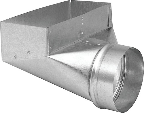 Imperial GV0613 Angle Boot, 3-1/4 in L, 10 in W, 5 in H, 90 deg Angle, Steel, Galvanized [SKU: ORG5386719]