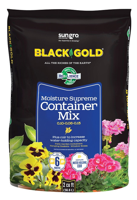 sun gro BLACK GOLD 1413000.CFL002P Container Potting Mix, 2 cu-ft Coverage Area, 40 Bag [SKU: ORG9586843]