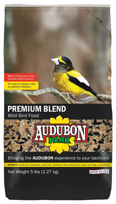 Audubon Park 12225 Wild Bird Food, Premium Blend, 5 lb [SKU: ORG3595931]