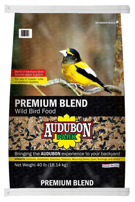Audubon Park 12557 Wild Bird Food, Premium Blend, 40 lb [SKU: ORG3595741]