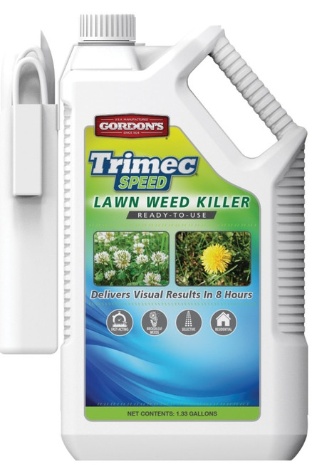 Trimec SPEED 8851072 Concentrated Lawn Weed Killer, Liquid, 1.33 gal Jug [SKU: ORG7425291]