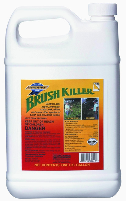Gordon's 8881072 Brush Killer, Liquid, Brown, 1 gal Bottle [SKU: ORG6603609]