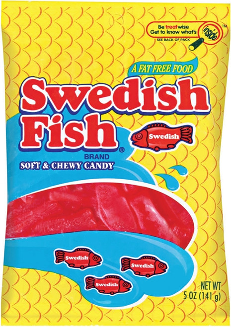 Swedish Fish JAR1506208 Soft Candy, Cherry Flavor, 5 oz [SKU: ORG8562738]