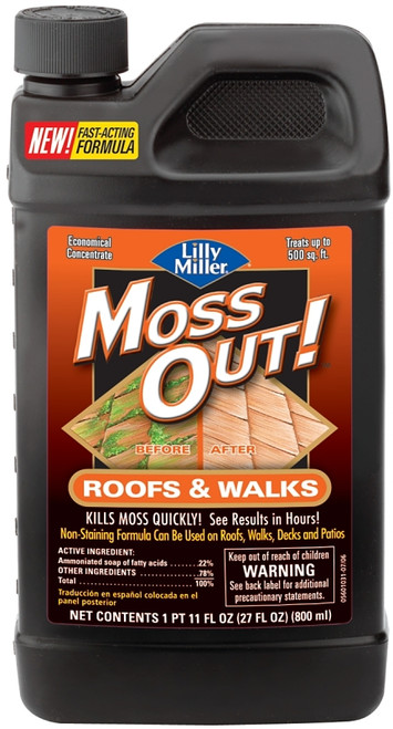 Moss Out! 100503874 Moss Killer, Liquid, 25 oz [SKU: ORG3586617]