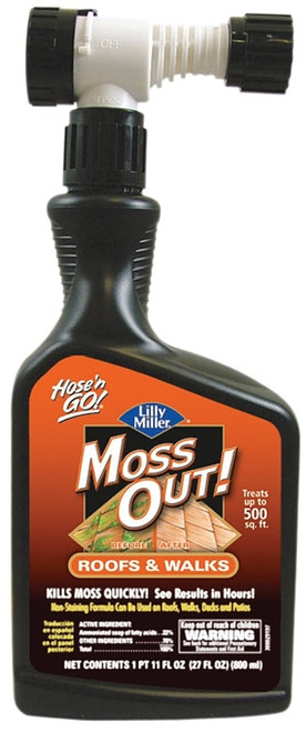 Moss Out! 100503872 Moss Killer, Liquid, Spray Application, 27 oz Bottle [SKU: ORG2473858]
