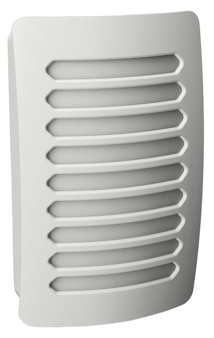 AmerTac Louver Decoplug NL-DPLV-W Night Light, 120 V, 0.9 W, LED Lamp, Warm White Light, 2 Lumens, 3000 K Color Temp [SKU: ORG7231541]