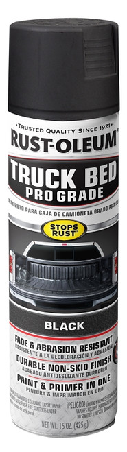 RUST-OLEUM AUTOMOTIVE 272741 Truck Bed Coating, Flat, Black, 15 oz, Aerosol Can [SKU: ORG4730552]