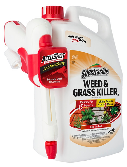 Spectracide HG-96370 Weed and Grass Killer, Liquid, Amber, 1.33 gal Can [SKU: ORG2225597]