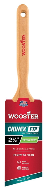 WOOSTER 4410-2-1/2 Paint Brush, 2-1/2 in W, 2-15/16 in L Bristle, Synthetic Bristle, Sash Handle [SKU: ORG7127335]