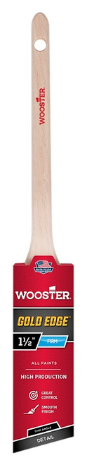 WOOSTER 5234-1-1/2 Paint Brush, 1-1/2 in W, 2-3/16 in L Bristle, Polyester Bristle, Sash Handle [SKU: ORG9533357]