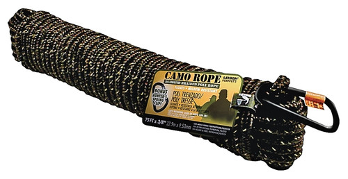 Wellington CMFP875-24 Rope Dump Display, 3/8 in Dia, 75 ft L, Plastic, Camouflage [SKU: ORG8953911]