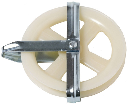 Wellington 7085/7095 Rust-Proof Clothesline Pulley, 5 in OD, Polypropylene [SKU: ORG2753051]