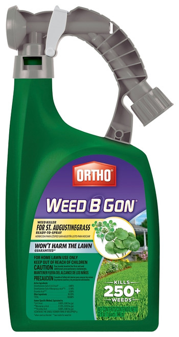 Ortho Weed B Gon 0193610 Ready-To-Spray Weed Killer, Liquid, Spray Application, 32 oz Bottle [SKU: ORG4109922]