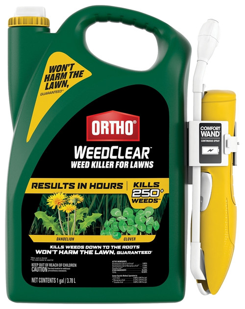 Ortho WeedClear 0204510 RTU Weed Killer, Liquid, Spray Application, 1 gal Bottle [SKU: ORG9835463]