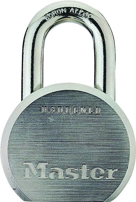 Master Lock 930DPF Padlock, Keyed Different Key, 7/16 in Dia Shackle, Hardened Boron Alloy Steel Shackle [SKU: ORG6638340]
