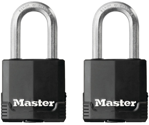 Master Lock Magnum Series M115XTLF Padlock, Keyed Alike Key, 5/16 in Dia Shackle, 1-1/2 in H Shackle, Zinc [SKU: ORG9074170]
