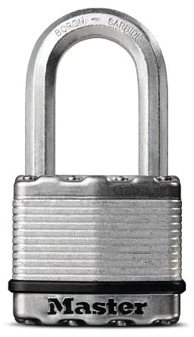 Master Lock Magnum Series M5XKADLHCCSEN Padlock, Keyed Alike Key, 3/8 in Dia Shackle, 2 in H Shackle, Zinc, 2 in W Body [SKU: ORG7146855]