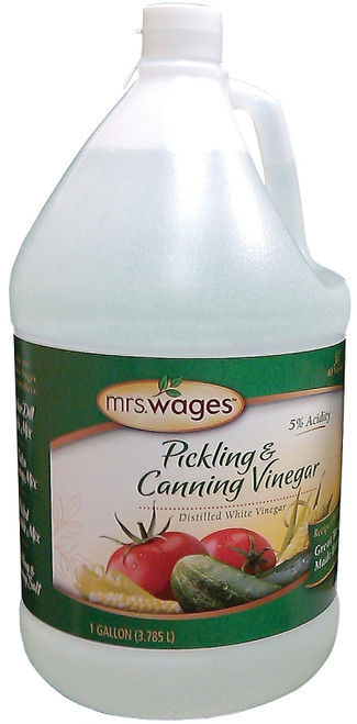 Mrs. Wages W654-B3425 Pickling and Canning Vinegar, 1 gal [SKU: ORG9759341]