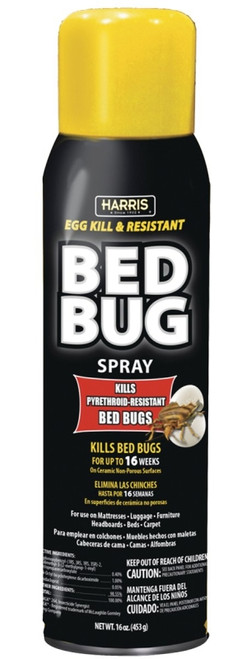 HARRIS BLKBB-16A Bed Bug Killer, Liquid, Spray Application, 16 oz [SKU: ORG0841403]