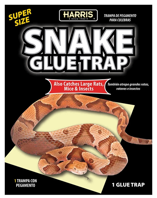 Harris SNAKE-1 Snake Glue Trap, 15.4 in L, 9.9 in W, Glue Board Locking [SKU: ORG4456182]