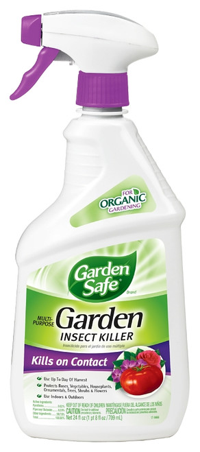 Garden Safe HG-93078 Insect Killer, Liquid, Garden, 24 oz [SKU: ORG6764880]