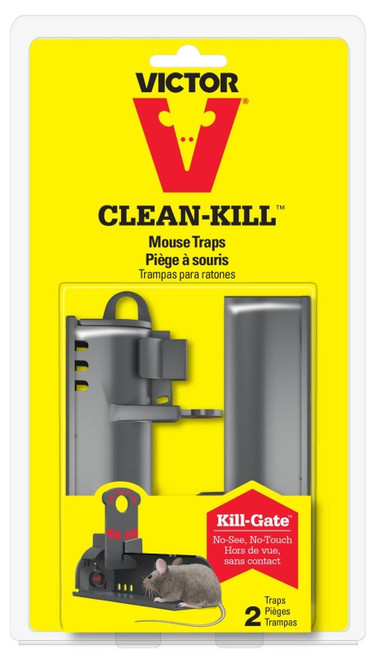 MOUSE TRAP CLEAN-KILL 2PK [SKU: ORG2208205]