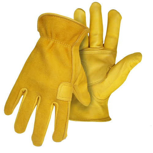 BOSS 4086M Driver Gloves, M, Keystone Thumb, Deerskin Leather [SKU: ORG8219669]