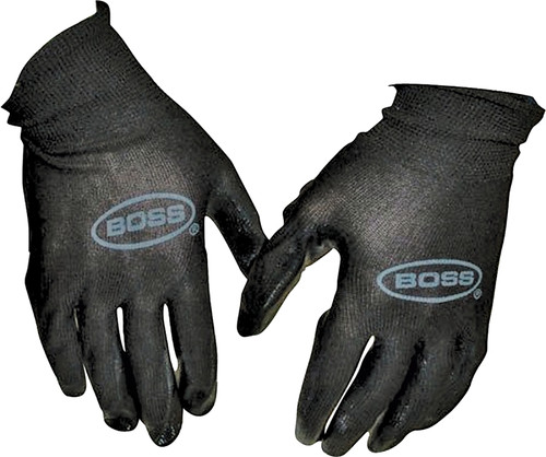 BOSS 7850N Protective Gloves, Men's, L, Knit Wrist Cuff, Nitrile Coating, Polyester Glove [SKU: ORG3980141]