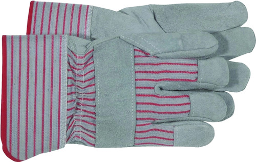 BOSS 4093 Driver Gloves, Men's, L, Wing Thumb, Pasted Safety Cuff, Blue/Gray [SKU: ORG8427312]