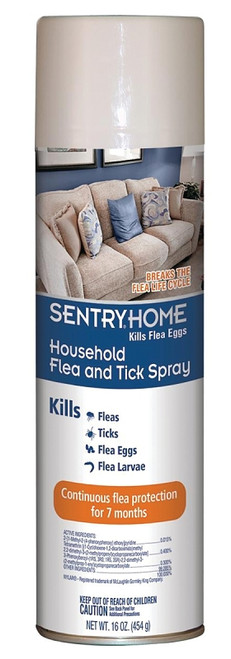 Sergeant's 02424 Flea and Tick Spray, Liquid, 16 oz Bottle [SKU: ORG6999460]