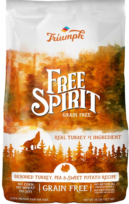 Triumph 39020 Dog Food, Turkey Flavor, 28 lb Bag [SKU: ORG3319647]