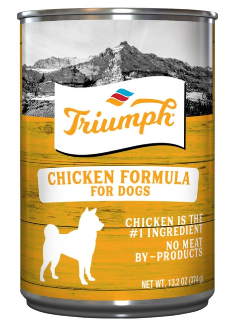 Triumph 6600391 Dog Food, Chicken Flavor, 14 oz Can [SKU: ORG0280826]