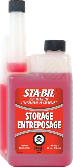 STA-BIL 22258 Fuel Stabilizer, Red, 32 oz Bottle [SKU: ORG4964177]