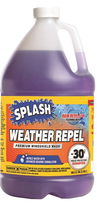 SPLASH Weather Repel Series 239192-35 Windshield Wash Fluid, 1 gal [SKU: ORG4311452]