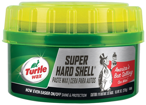Turtle Wax SUPER HARD SHELL T223R Car Wax, 9.5 oz, Paste, Solvent [SKU: ORG6963433]