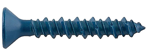 DeWALT UltraCon+ Series DFM12760 Concrete Screw Anchor, 1/4 in Dia, 1-1/4 in L, Carbon Steel, Zinc Stalgard [SKU: ORG9875378]