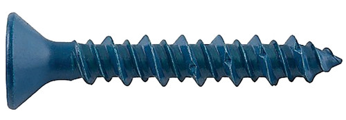 DeWALT UltraCon+ Series DFM12768 Concrete Screw Anchor, 1/4 in Dia, 3-1/4 in L, Carbon Steel, Zinc Stalgard [SKU: ORG9875394]