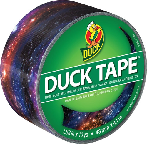 Duck 283039 Duct Tape, 10 yd L, 1.88 in W, Galaxy [SKU: ORG1958784]