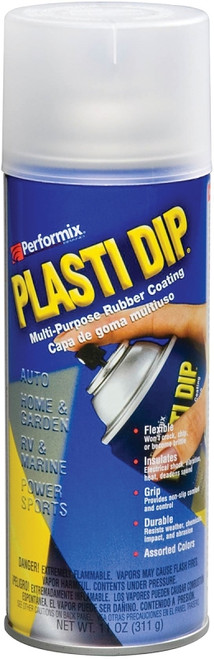 Plasti Dip 11209-6 Rubberized Coating Clear, Clear, 11 oz, Aerosol Can [SKU: ORG9084989]