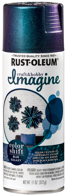 RUST-OLEUM Imagine Craft & Hobby 345663 Spray Paint, Blue Galaxy, 11 oz, Aerosol Can [SKU: ORG2429884]