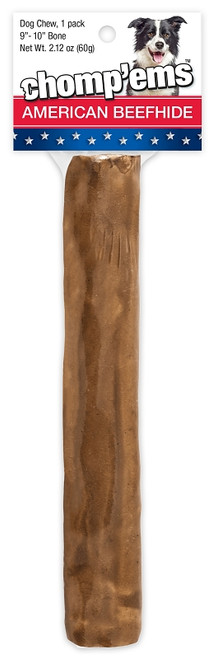 Westminster Chomp'ems 21929 Beef Basted Stick, 9 to 10 in Shrink Wrap [SKU: ORG4769618]