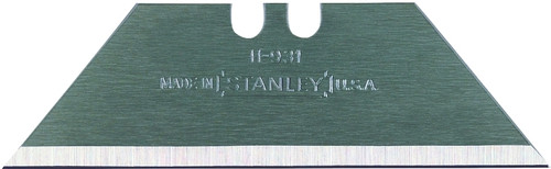 STANLEY 11-931 Utility Blade, 2-7/16 in L, Carbon Steel, 2-Point [SKU: ORG6854517]