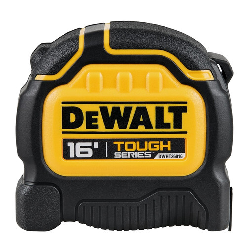 DeWALT Tough Series DWHT36916S Tape Measure, 16 ft L Blade, 1-1/4 in W Blade, Steel Blade, Plastic Case [SKU: ORG2520914]