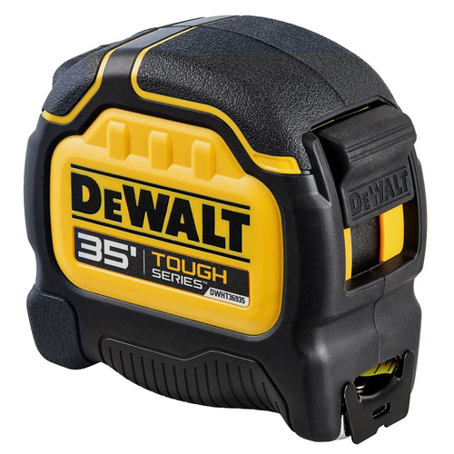 DeWALT Tough Series DWHT36935S Tape Measure, 35 ft L Blade, 1-1/4 in W Blade, Steel Blade, Plastic Case [SKU: ORG2520930]