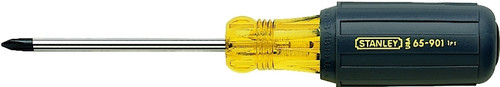 STANLEY 65-901 Screwdriver, #1 Drive, Phillips Drive, 6-3/4 in OAL, 3 in L Shank, Vinyl Grip Handle [SKU: ORG6789671]
