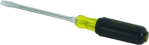 STANLEY 66-091 Screwdriver, 5/16 in Drive, Slotted Drive, 11 in OAL, 6 in L Shank, Vinyl Grip Handle [SKU: ORG6789721]