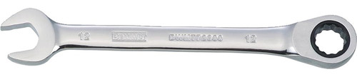 DeWALT DWMT72300OSP Combination Wrench, Metric, 12 mm Head, 6-3/32 in L, 12-Point, Chrome, Comfort-Grip Handle [SKU: ORG7514912]