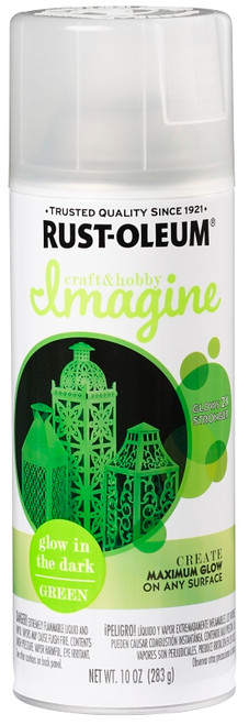 RUST-OLEUM Imagine Craft & Hobby 353726 Spray Paint, Green MAX, 10 oz, Aerosol Can [SKU: ORG2430346]