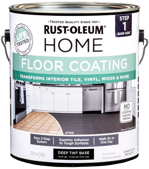 RUST-OLEUM HOME 358370 Base Coat, Deep, Black, 1 gal [SKU: ORG7607708]